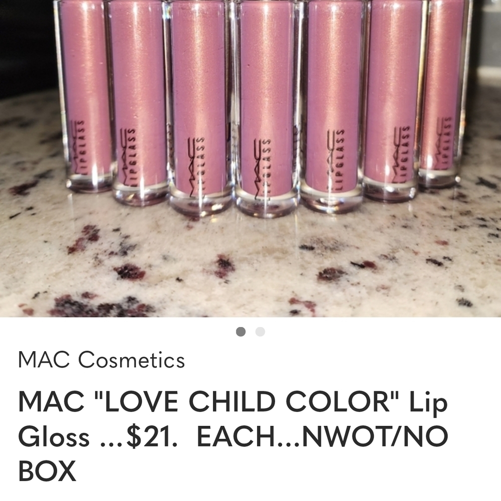 MAC Cosmetics Love Child Lip Gloss Collection